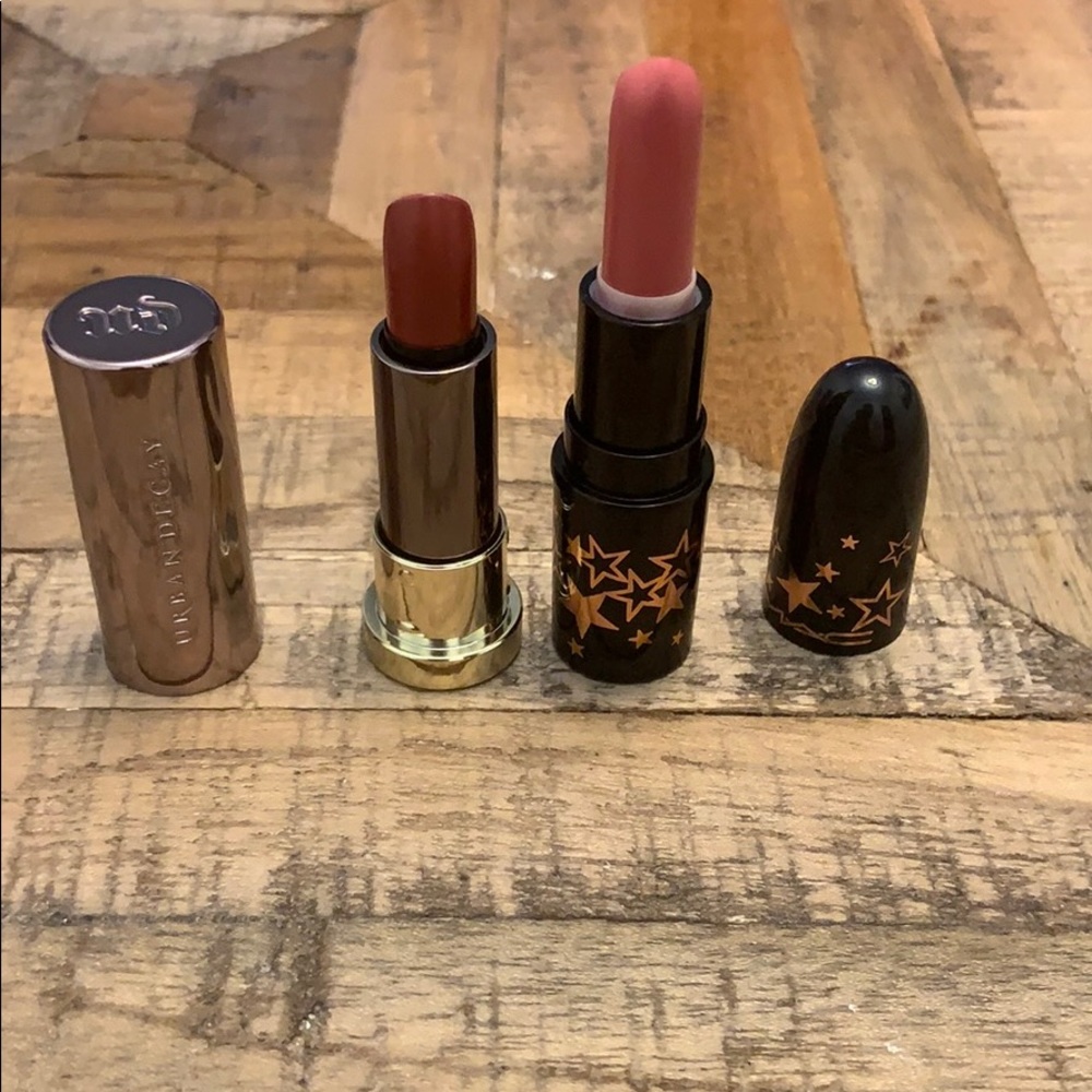Urban Decay and Mac mini lipsticks
